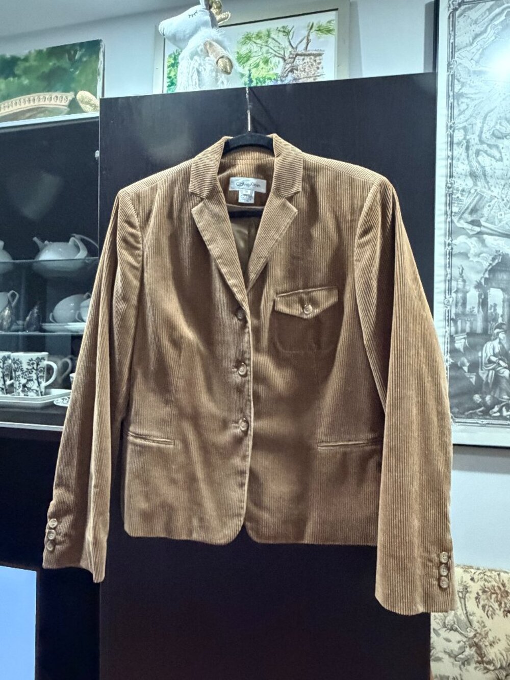 CALVIN KLEIN CORDUROY BLAZER